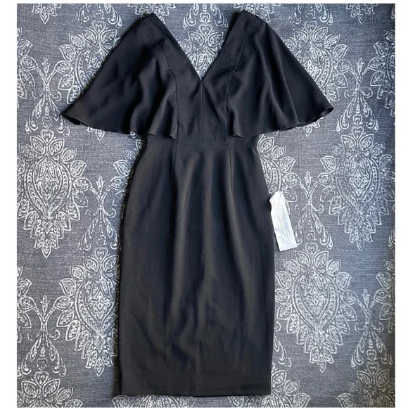 Dress The Population Louisa Dress in Black Size Small - Picture 5 of 12